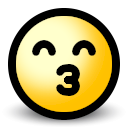 emoticon - kissing